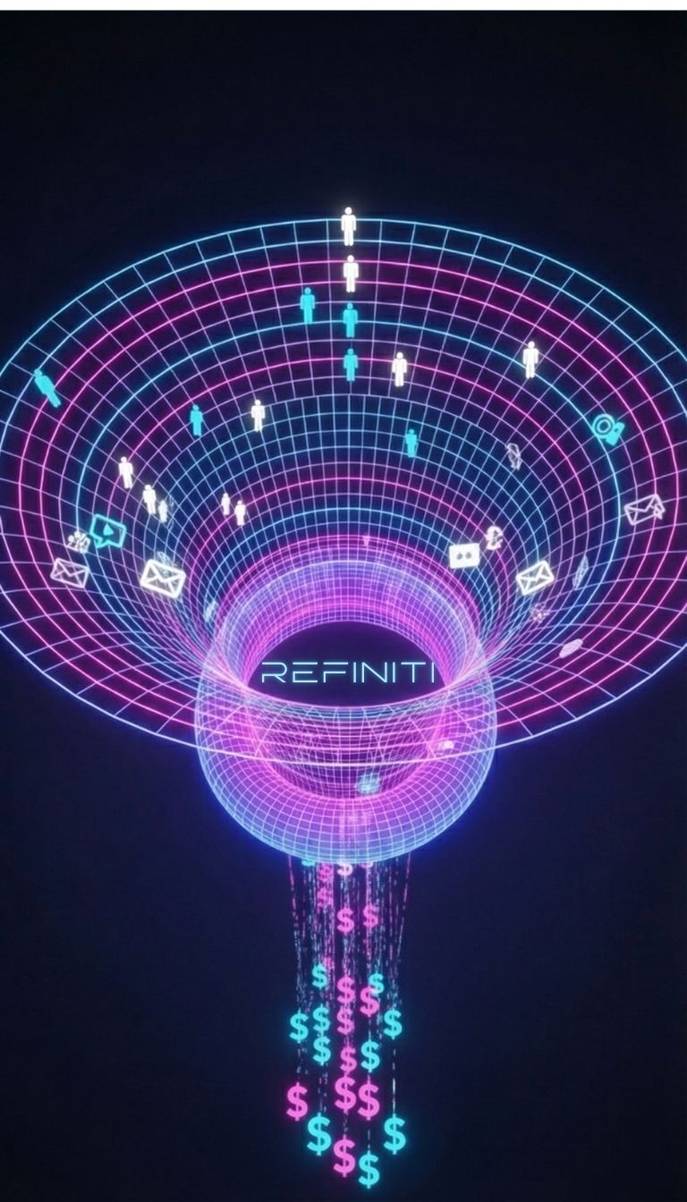 RefinitiAI Growth Engine Visualization